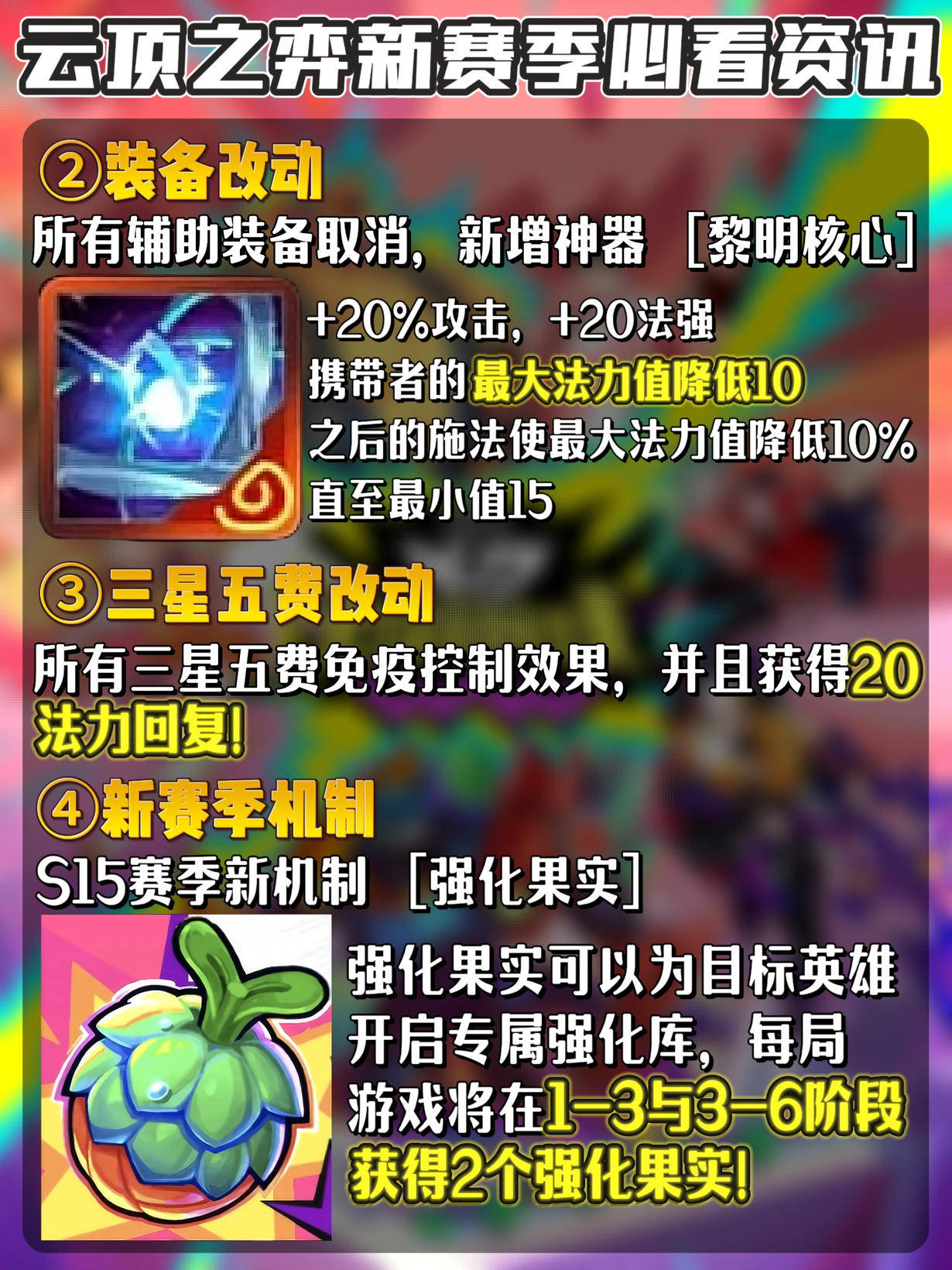 云顶之弈新赛季必看资讯！手机如何玩云顶之弈