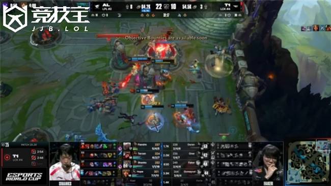 LOL-S15淘汰赛：T1 3-2力克AL挺进四强