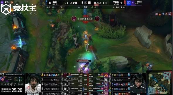 LOL-S15瑞士轮淘汰赛：TES 3-1击败G2晋级四强！